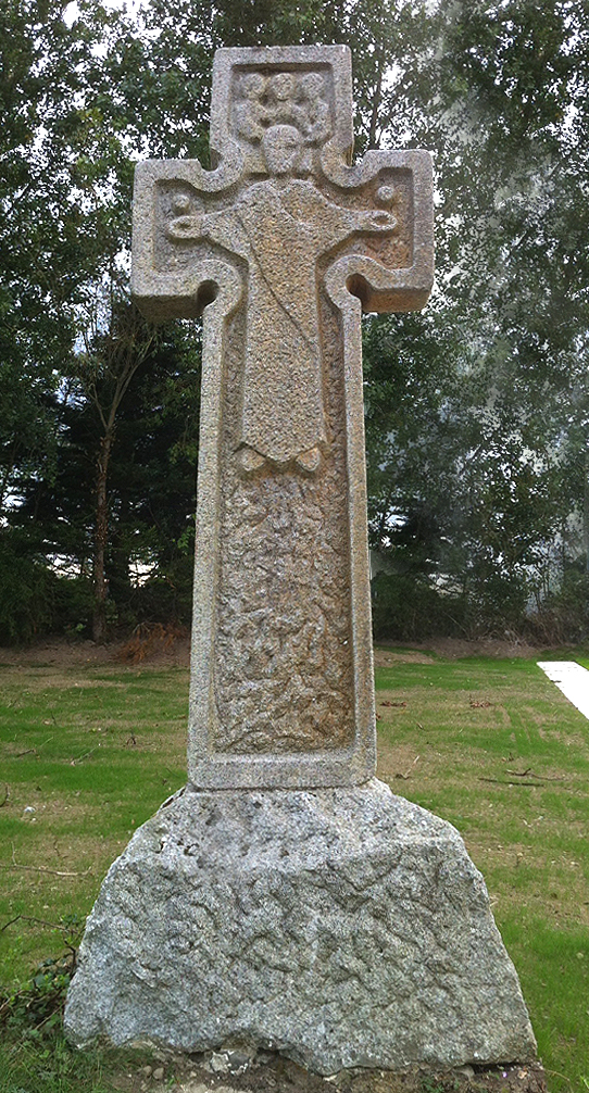 Cross. Wicklow granite. 3m. Reilig Mhuire, Piltown, Bettystown, Co. Meath.